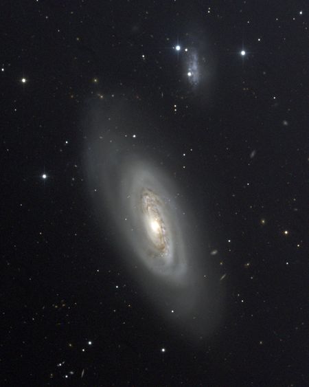 Messier 90, þyrilþoka, Meyjan