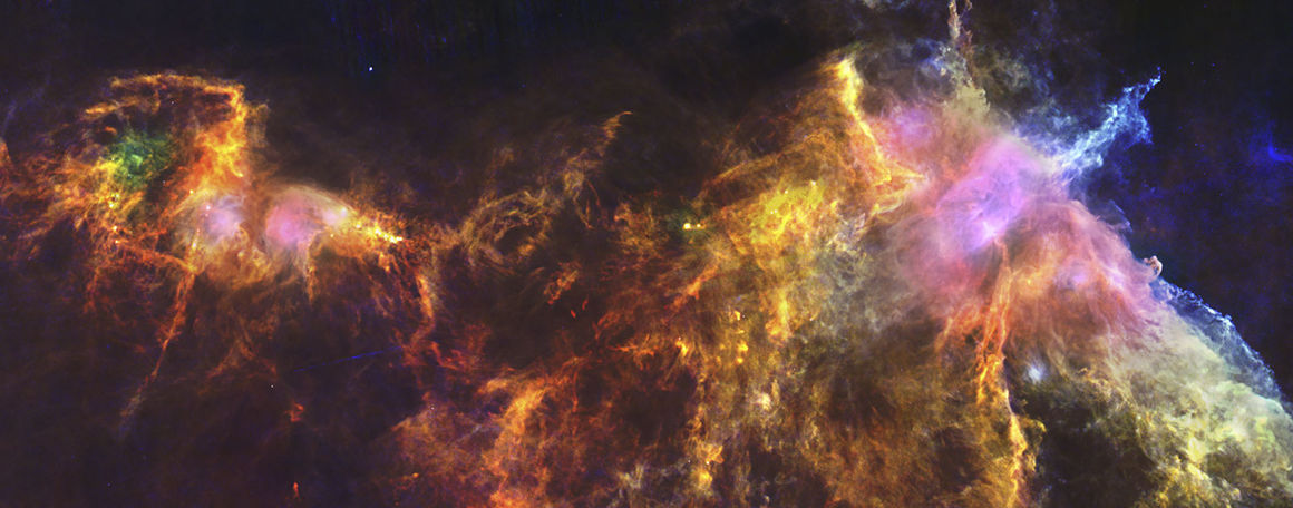 Riddaraþokan, Barnard 33, sameindaskýið í Óríon