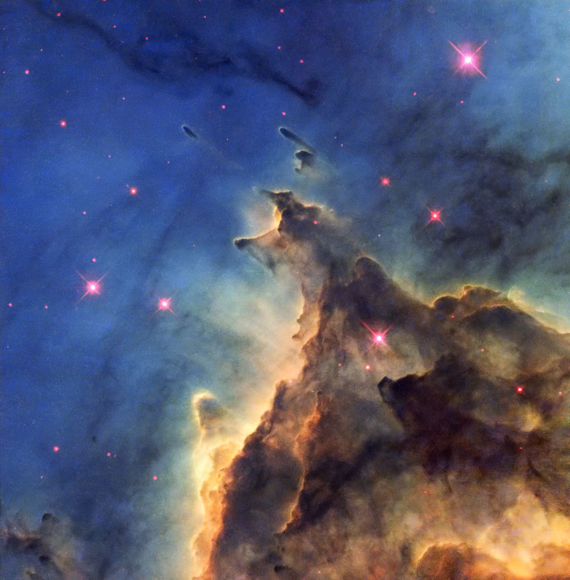 NGC 2174, geimþoka, stjörnuþoka, Óríon