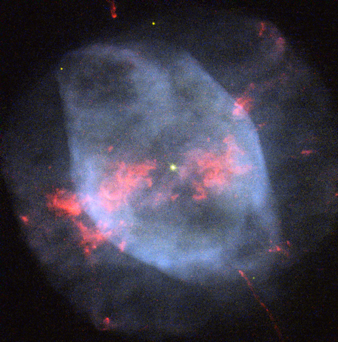 NGC 7354, Hringþoka, Sefeus, Skel