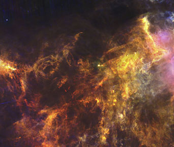 Riddaraþokan, Barnard 33, sameindaskýið í Óríon