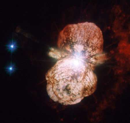 Eta Carinae, Kjalarþokan, Kjölurinn
