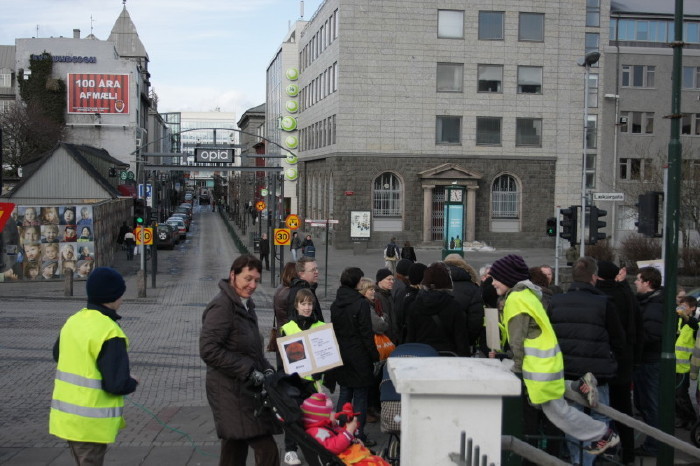 Júpíter lenti neðst í Bankastræti