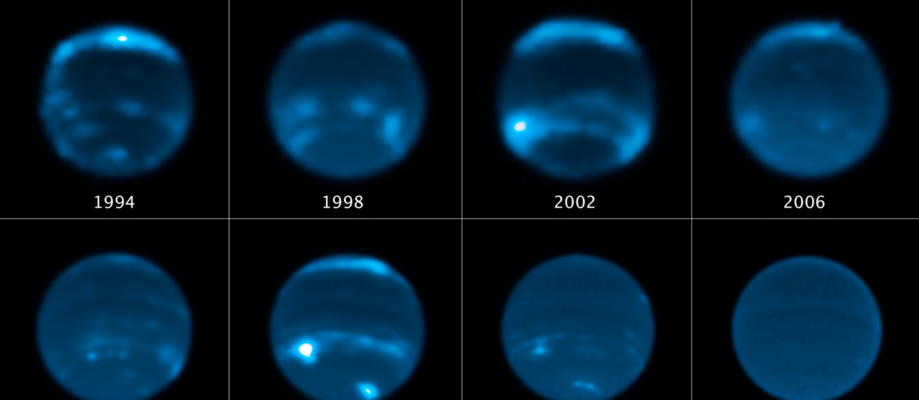Breytileg skýjahula á Neptúnusi