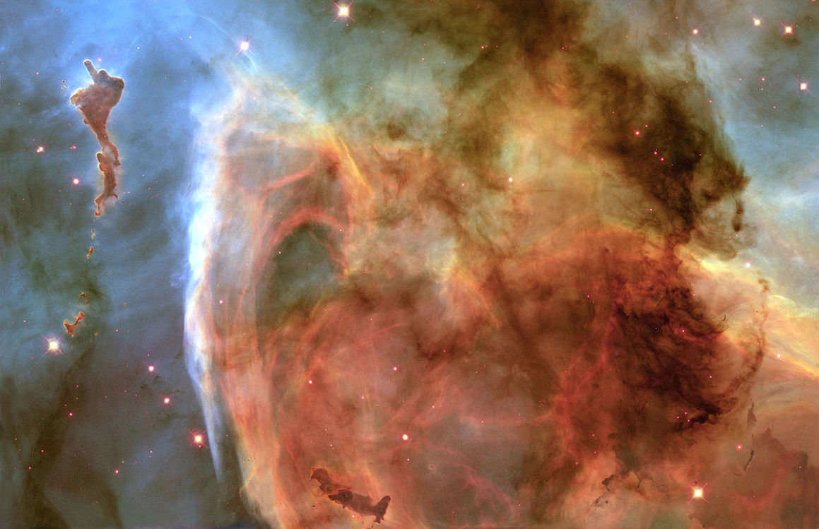 Kjalarþokan, Carina nebula, NGC 3372, Eta Carinae