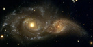 NGC 2207, gagnvirkar þyrilvetrarbrautir