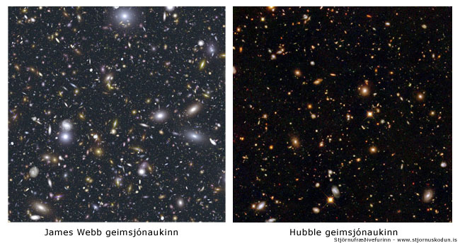 Hubble, James Webb