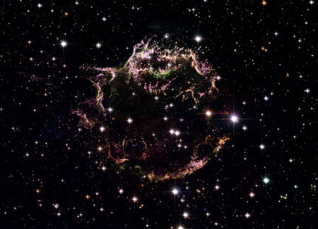 Cassiopeia A, sprengistjörnuleif