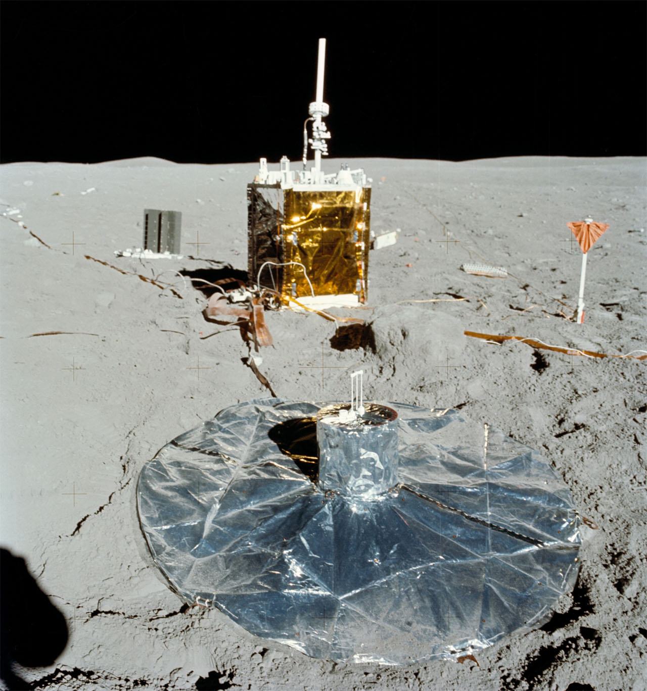 Tunglið, tunglskjálftar, Apollo 16