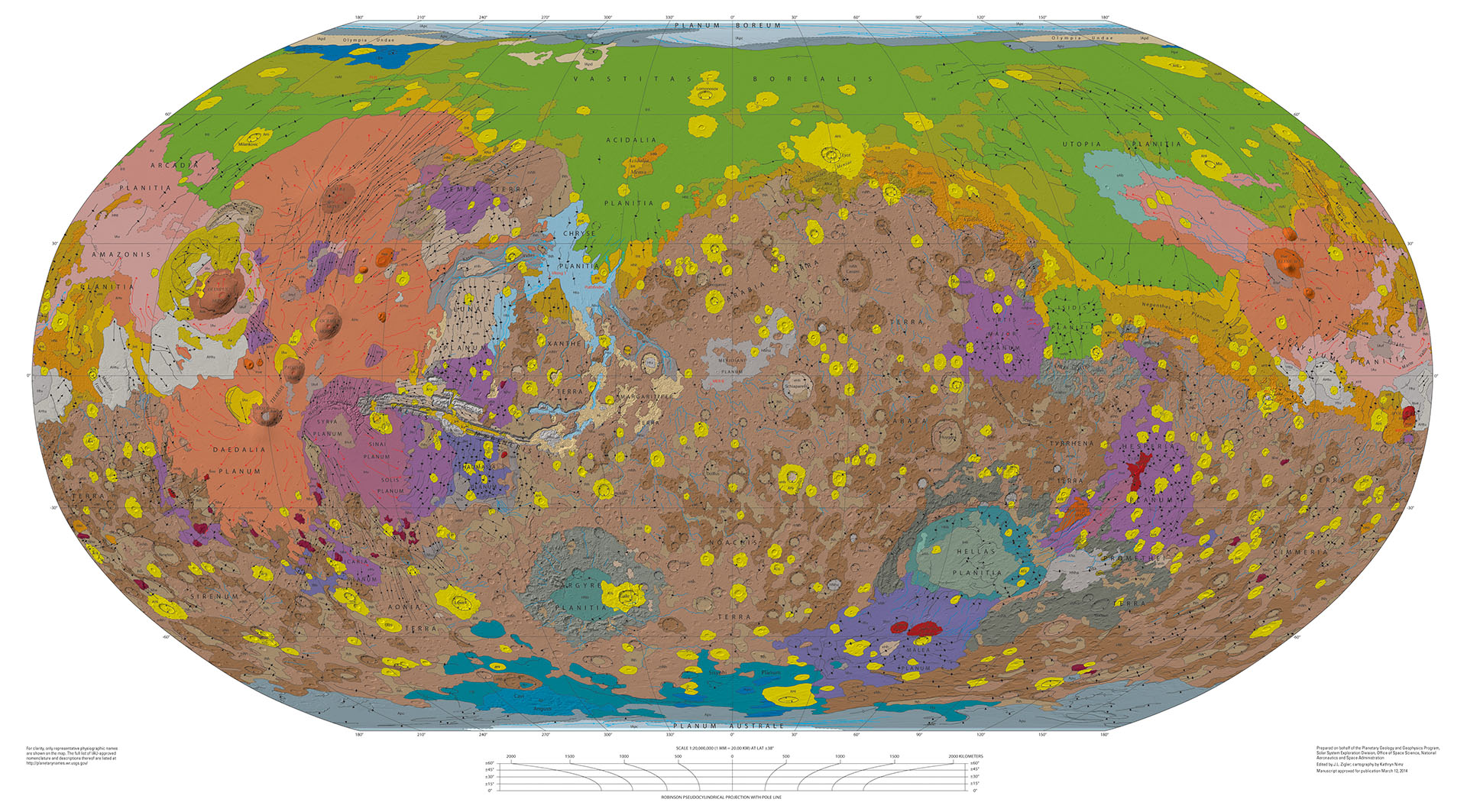 Mars-jardfraedikort