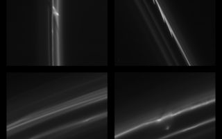 Cassini, Satúrnus, F-hringurinn
