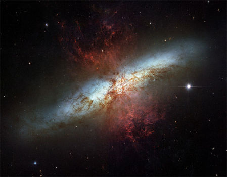 óregluleg vetrarbraut, m82